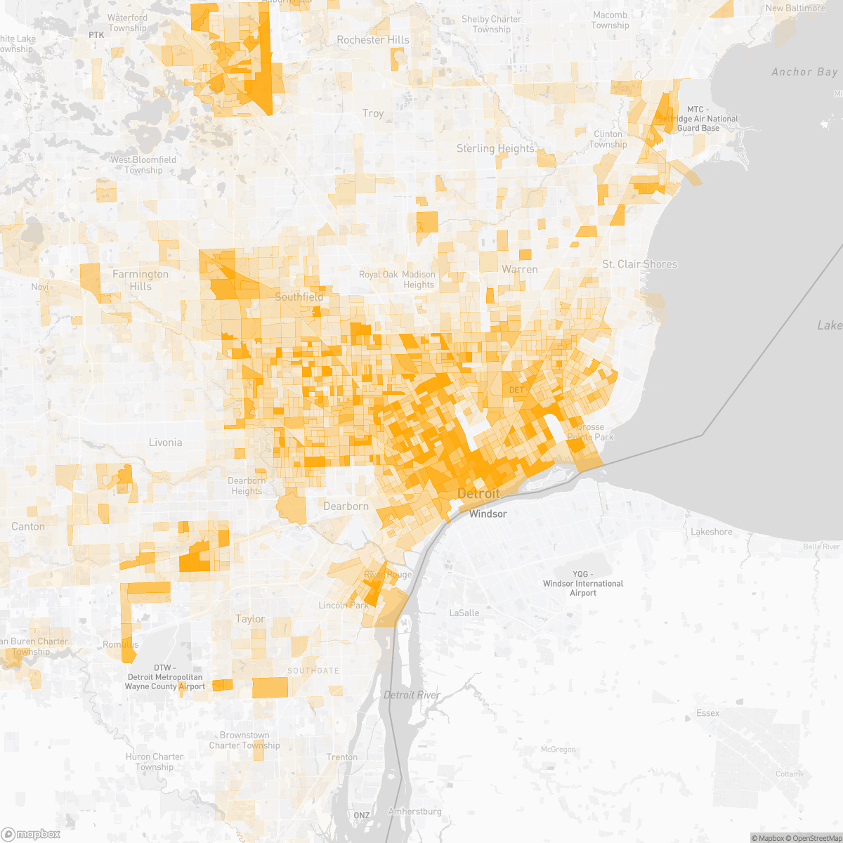 Detroit Crime Map | DoorProfit